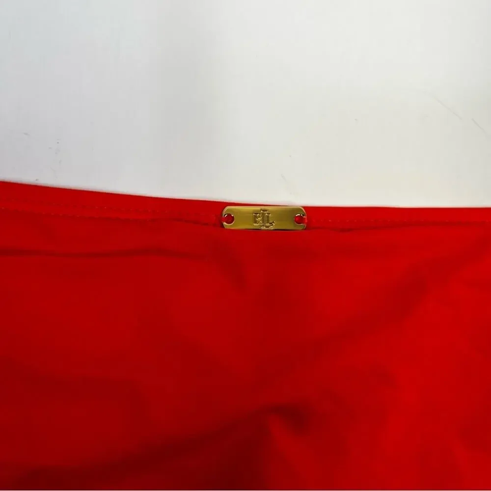 Lauren Ralph Lauren Beach Club Hipster Bikini bottoms sunset orange - 8